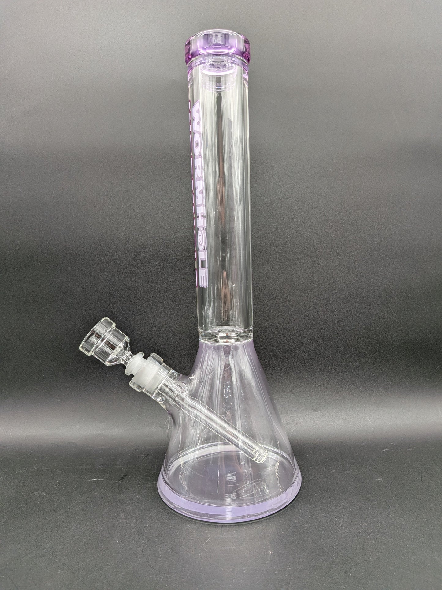 Wormhole Glass "Model: Alpha" 14″ Beaker Bong-Avernic Smoke Shop