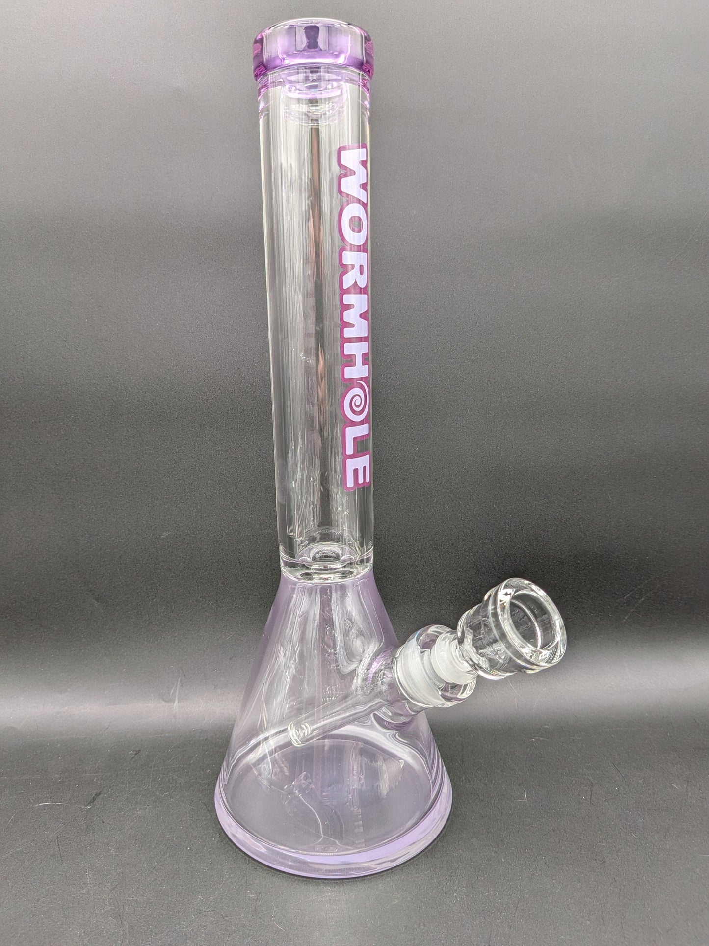 Wormhole Glass "Model: Alpha" 14″ Beaker Bong-Avernic Smoke Shop
