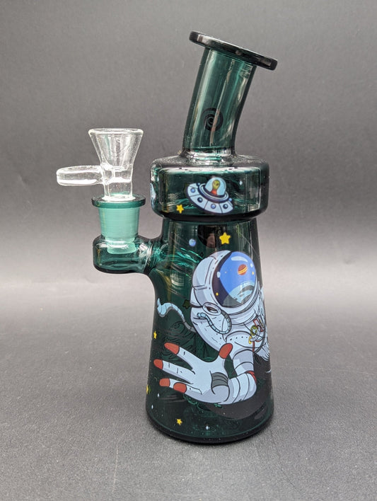 Wormhole Glass - Spaghettification 6″ Dab Rig - Meech Madness Smoke Shop