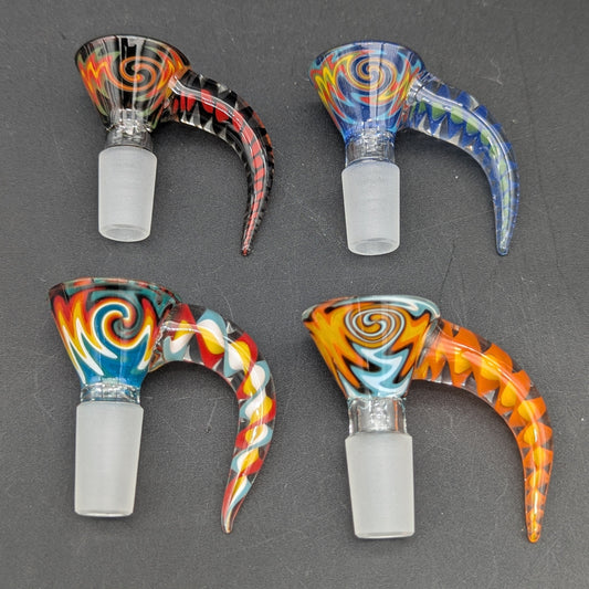 XL Curved Claw Bowl Piece 14mm with Screen-Avernic Smoke Shop