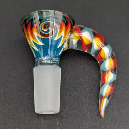 XL Curved Claw Bowl Piece 14mm with Screen-Avernic Smoke Shop