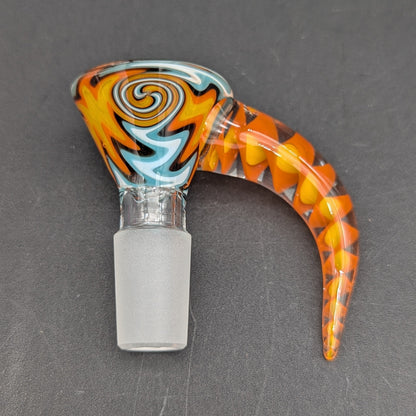 XL Curved Claw Bowl Piece 14mm with Screen-Avernic Smoke Shop