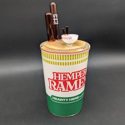 XL Hemper Ramen Glass Water Pipe | 14mm F-Meech Madness Smoke Shop