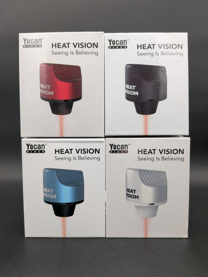 Yocan Black Heat Vision Thermometer Carb Cap