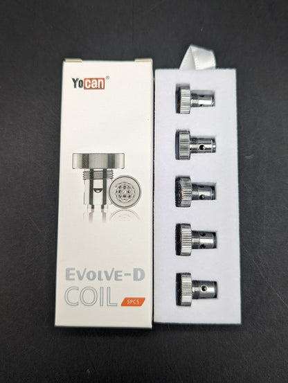 Yocan Evolve - D Pancake Coil | 5ct Box - Meech Madness Smoke Shop