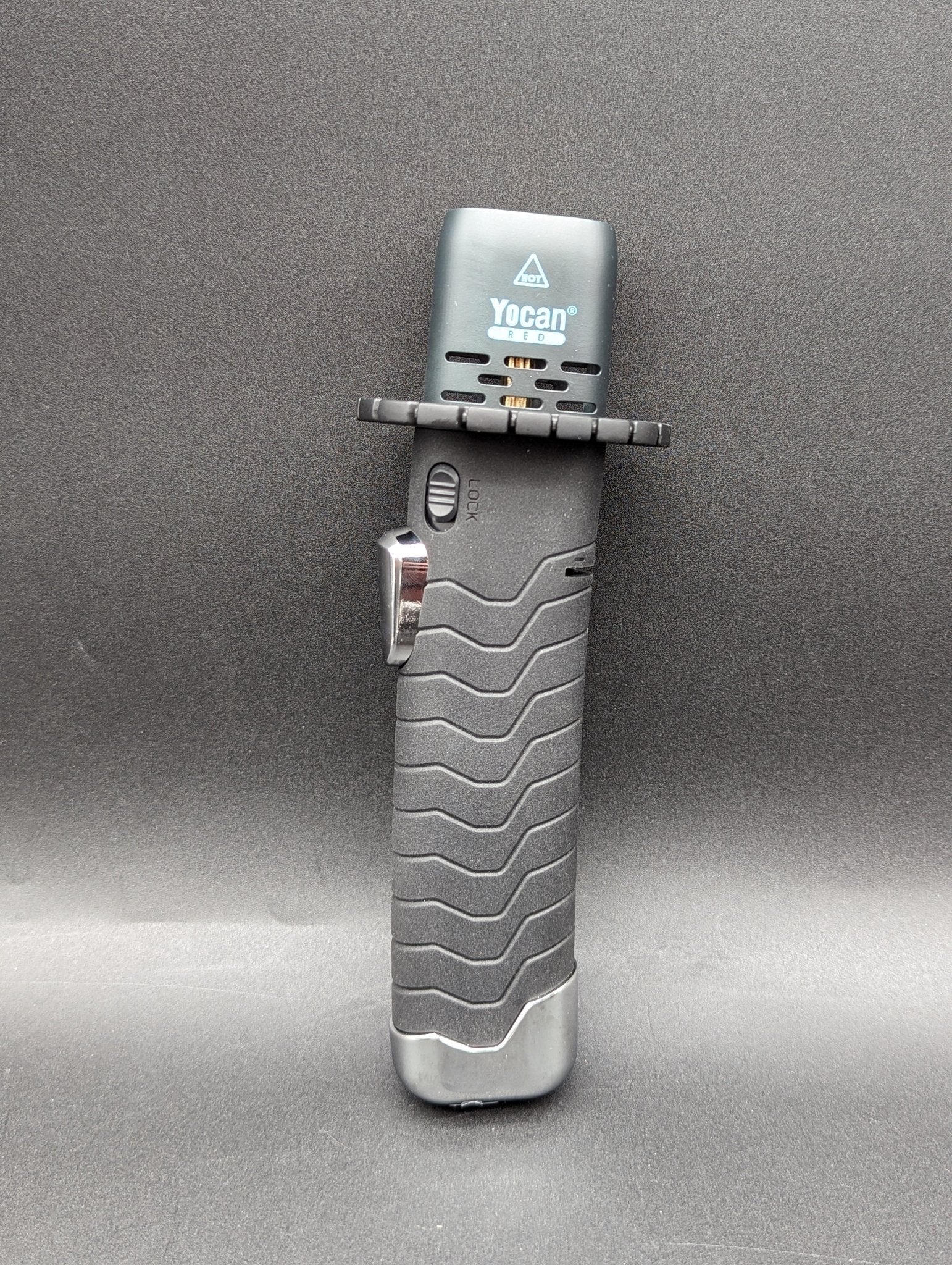 Yocan Red Katana Single Flame Torch Lighter | 8" - Meech Madness Smoke Shop