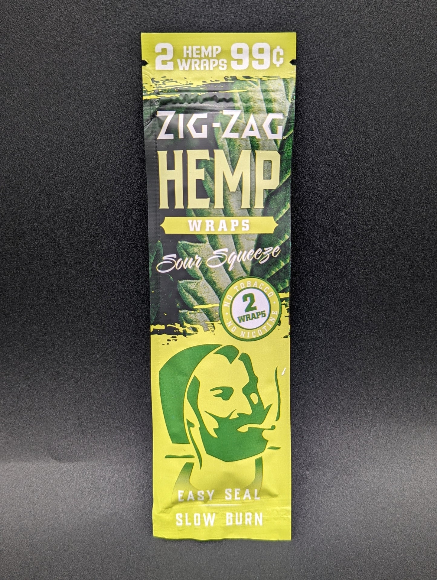 Zig Zag Hemp Wraps - 2pk